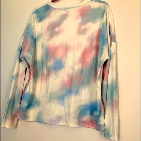 NWOT Pink & Blue Crew and Pant Set - Picture 3 of 5